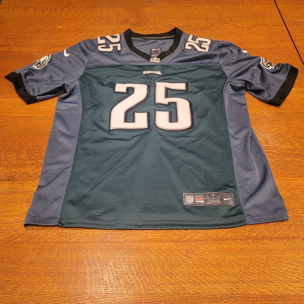 LeSean McCoy Philadelphia Eagles #25 Nike On Field Jersey Gray Size 52
